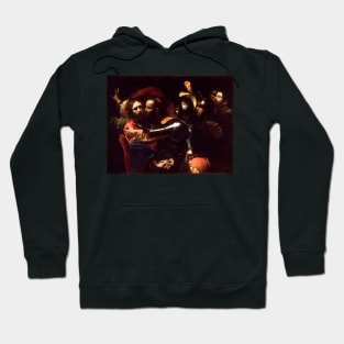 High Res Caravaggio The Taking of Christ Hoodie